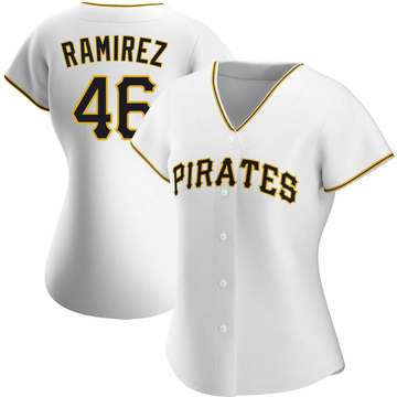 Yohan Ramirez Men's Pittsburgh Pirates Road Jersey - Gray Replica