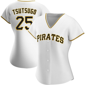 Yoshi Tsutsugo Men's Pittsburgh Pirates Snake Skin City Jersey